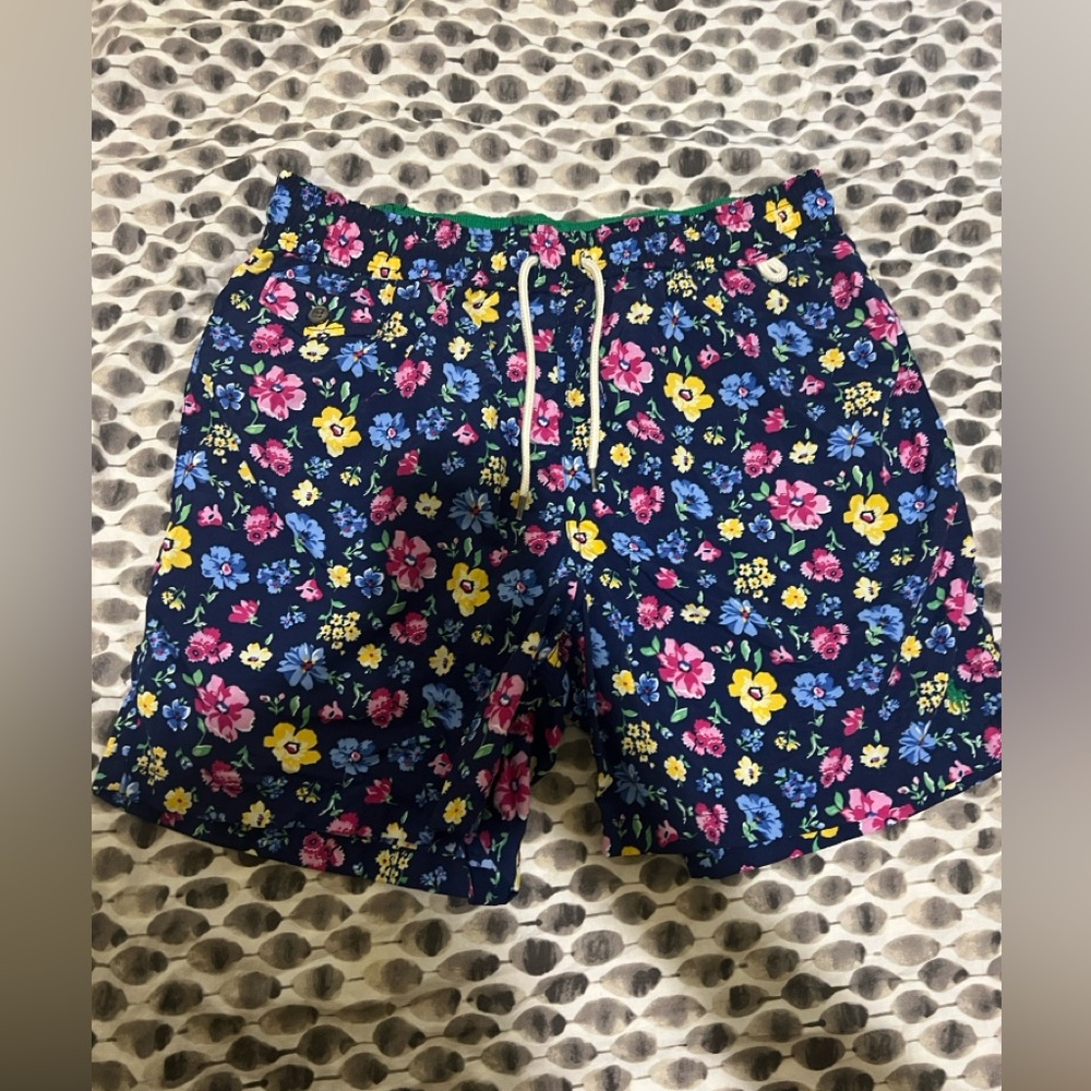 Men's Polo Ralph Lauren Colorful Floral Shorts